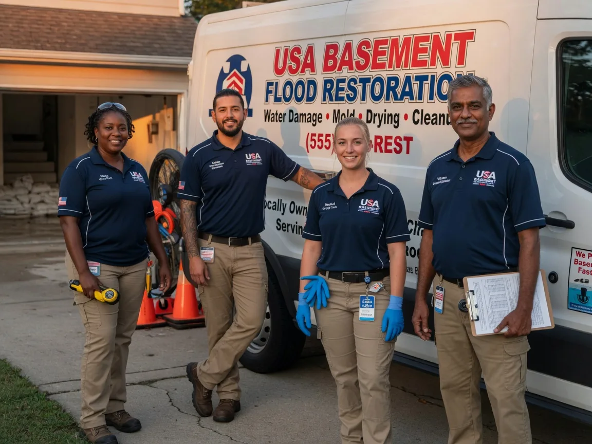 Basement Flood Cleanup company in Goldsmith, IN